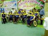 مسابقات بسکتبال با ویلچر جانبازان استان خوزستان