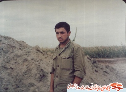 یادی از فرماندهان شهید استان زنجان/ گذر شب تا صبح بر روی شکم یک عراقی