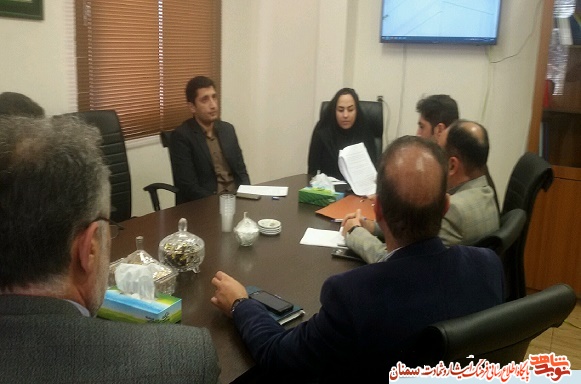 برگزاری جلسه شورای نامگذاری در سمنان