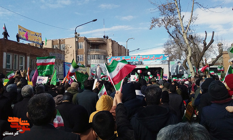 شکوه حضور کردستانی‌ها در راهپیمایی ۲۲ بهمن