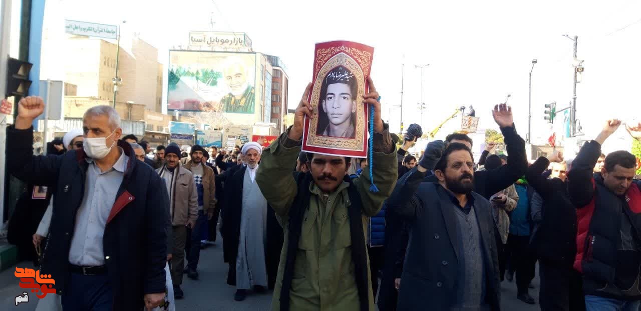 مراسم تشییع شهید «بادرام» شهید تازه تفحص شده دفاع مقدس