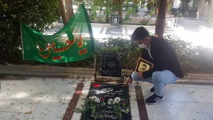 مراسم اهداء مدال برنز تکواندو آسیا هادی خالقیان به خانواده شهید غنیمت‌پور - هجدهم آبان‌ماه شاهرود