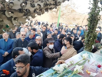 مراسم استقبال و تشییع پنج شهید گمنام خوشنام دفاع مقدس- نوزدهم آذرماه ۱۴۰۲ شهرستان مهدی‌شهر