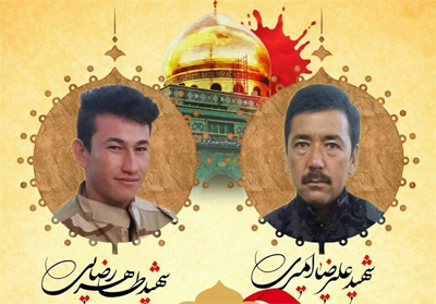 تشییع پیکر مطهر دو شهید فاطمیون تشییع پیکر مطهر دو شهید فاطمیون