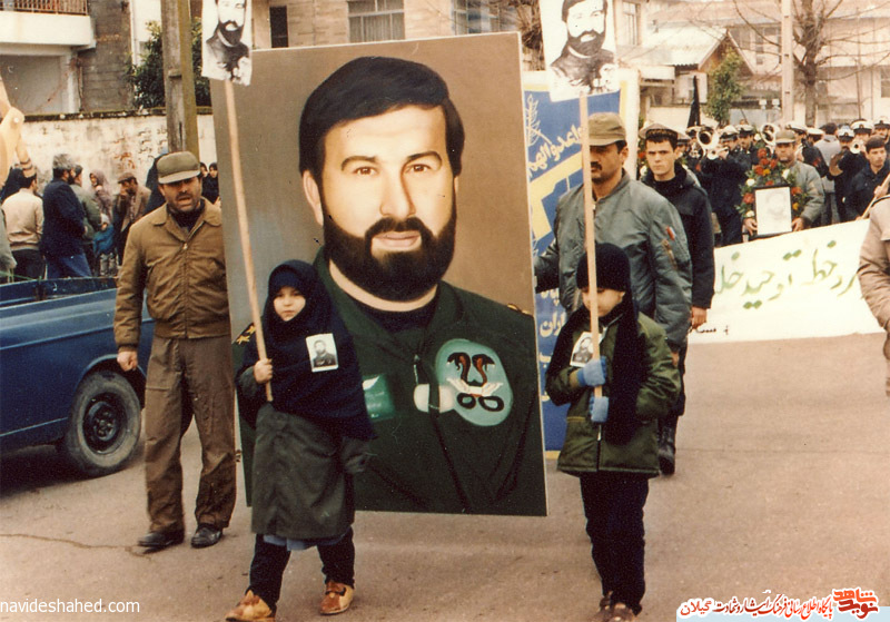 «آقا شيره غوغا كردي» شهید گیلانی که از سقوط پادگان سر پل ذهاب غرب كه تحت محاصره بود جلوگيري كرد