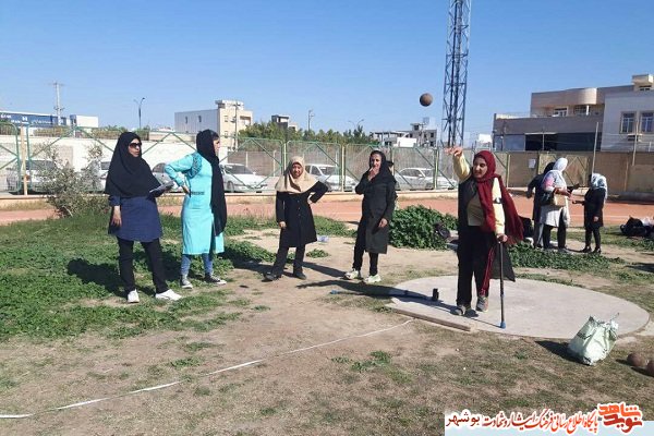 مسابقه دوومیدانی جانبازان و معلولان در گناوه برگزار شد مسابقه دوومیدانی جانبازان و معلولان در گناوه برگزار شد