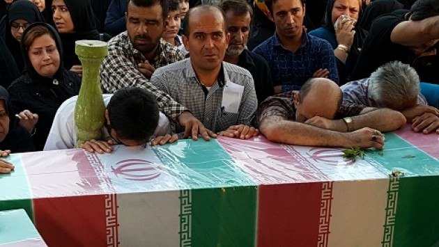 مراسم باشکوه تشییع پیکر شهدای تازه تفحص شده شهرستان بهبهان