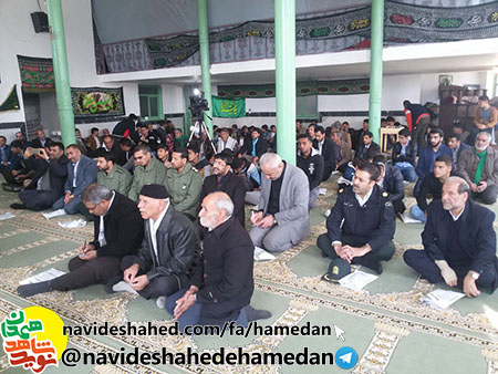 تجدید بیعت با آرمان های ۱۲ شهيد روستاي عباسيه ملاير