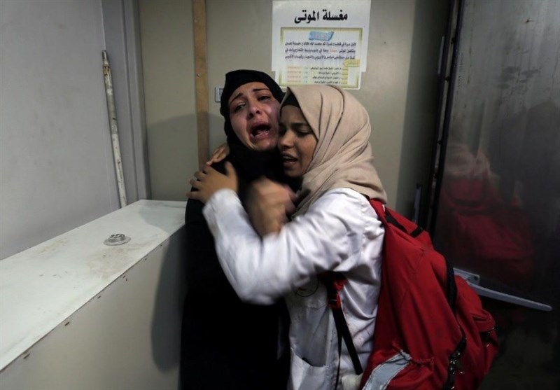 شهادت دو جوان فلسطینی در غزه شهادت دو جوان فلسطینی در غزه