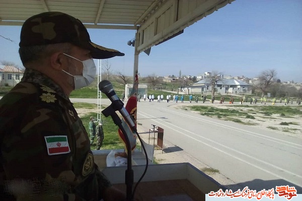 برگزاری رژه با عنوان مدافعان وطن در بجنورد