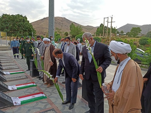 گزارش تصویری| تجدید بیعت مسئولان شهرستان تویسرکان با شهدای عملیات مرصاد گزارش تصویری| تجدید بیعت مسئولان شهرستان تویسرکان با شهدای عملیات مرصاد