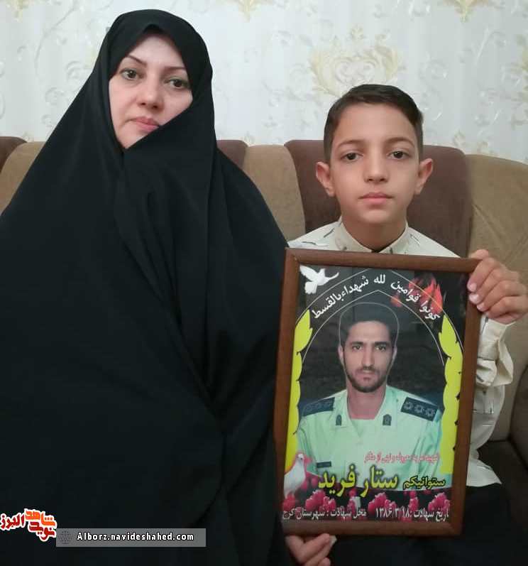 محمد راه پدر را در ناجا ادامه میدهد محمد راه پدر را در ناجا ادامه میدهد