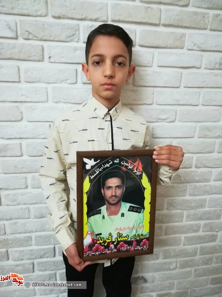 محمد راه پدر را در ناجا ادامه میدهد محمد راه پدر را در ناجا ادامه میدهد