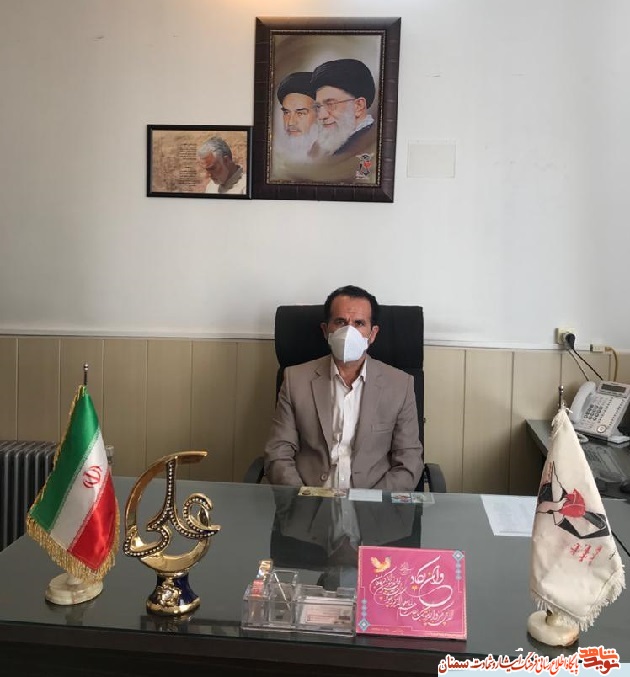 پیام تسلیت رئیس بنیاد شهید سمنان در پی درگذشت فرزند