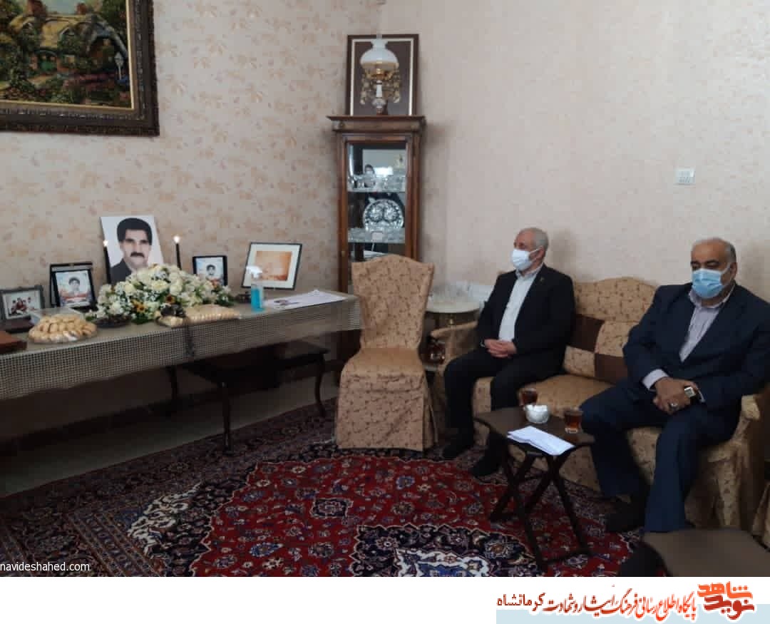 پدر شهیدان «یزدان، محسن و صادق بنی عامریان» به فرزندان شهیدش پیوست