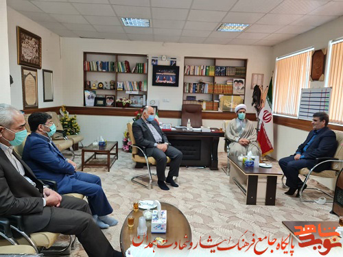 گزارش تصویری| سفر مدیرکل بنیاد شهید استان همدان به ملایر