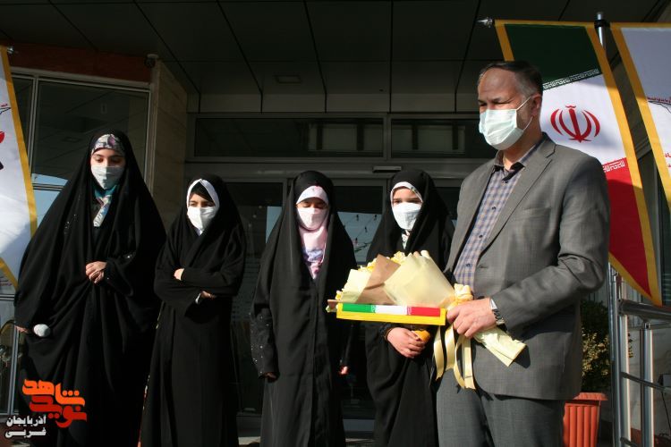 پویش پرچم در اداره کل بنیاد شهید و امور ایثارگران آذربایجان غربی