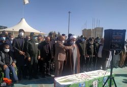 پیکر شهید مدافع امنیت «وحید سالاری» در زاهدان تشییع شد