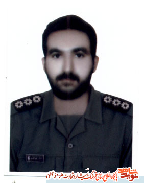 دو تصویر از پاسدار شهید 