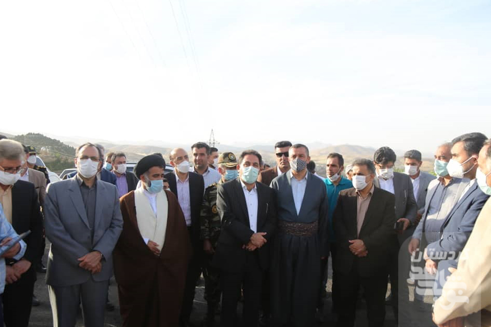 رونمایی از بزرگترین پیکره کشور با عنوان نماد مقاومت کردستان