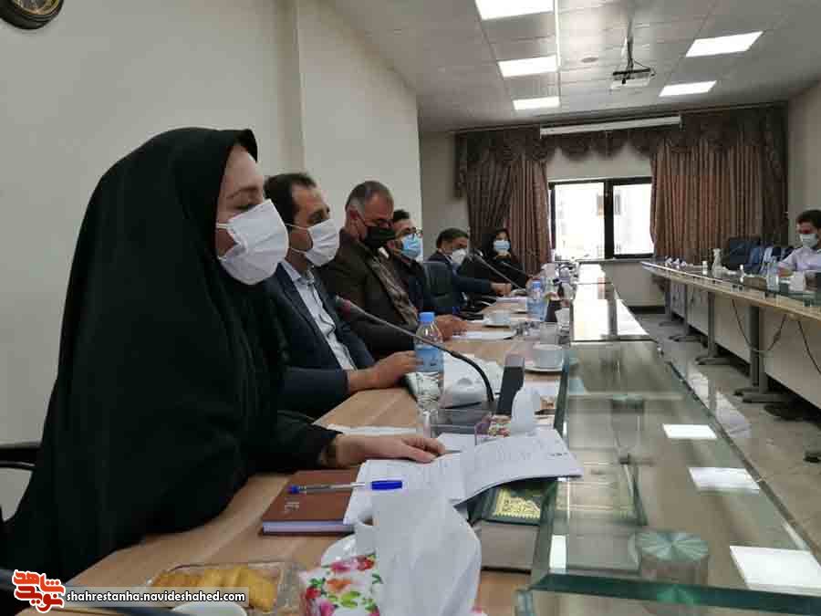 جلسه هم‌اندیشی بنیاد شهید شهرستان فیروزکوه با بیمه دی برگزار شد