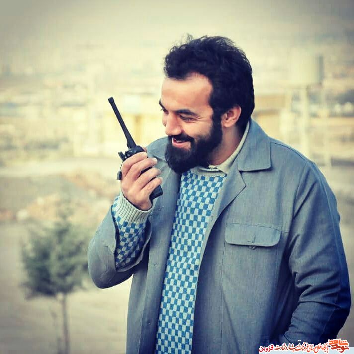 پیکر مطهر شهید مدافع حرم 