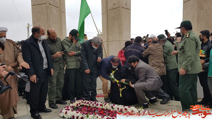 گزارش تصویری| پایان فراق ۳۳ ساله خانواده شهید 