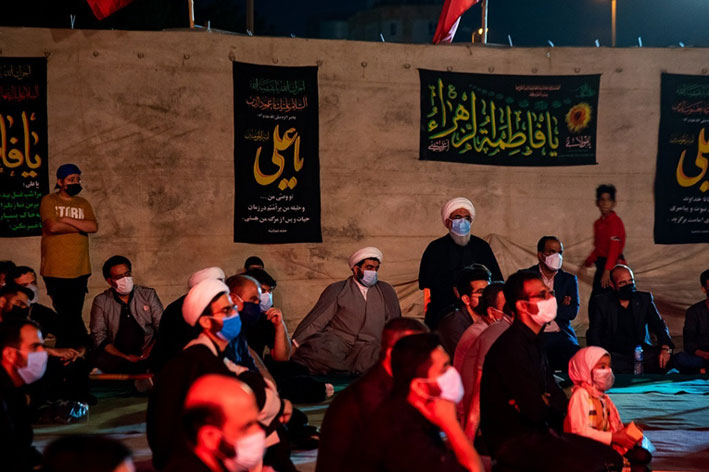 گزارش تصویری| مراسم شهادت حضرت زهرا(س) در میدان شهید رئیسعلی دلواری