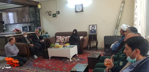 خانواده شهید «دهقانی» میزبان مسئولان شدند