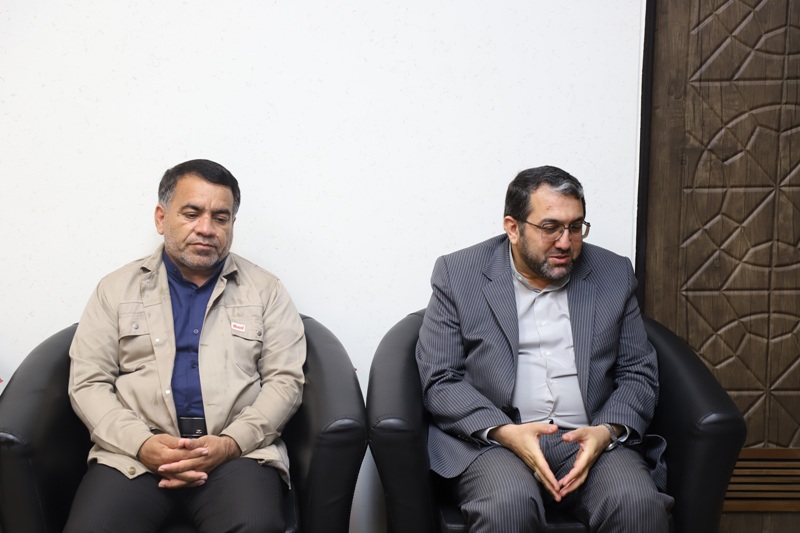 دیدار مدیرکل بازرسی بنیاد با نماینده ولی فقیه در استان هرمزگان