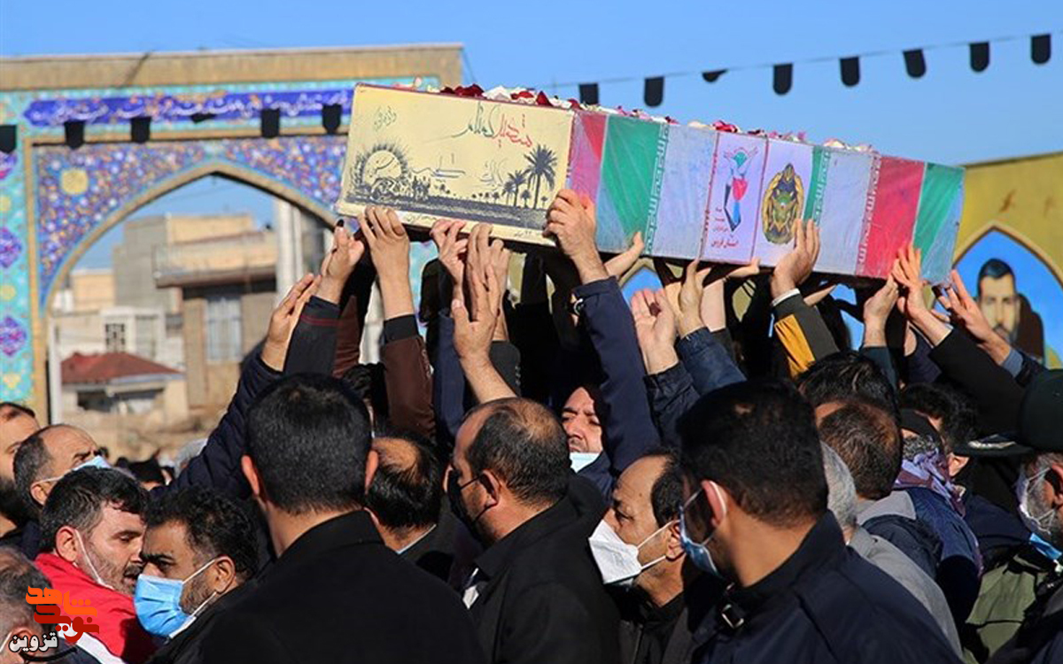 قزوین میزبان پیکر مطهر ۸ شهید گمنام است