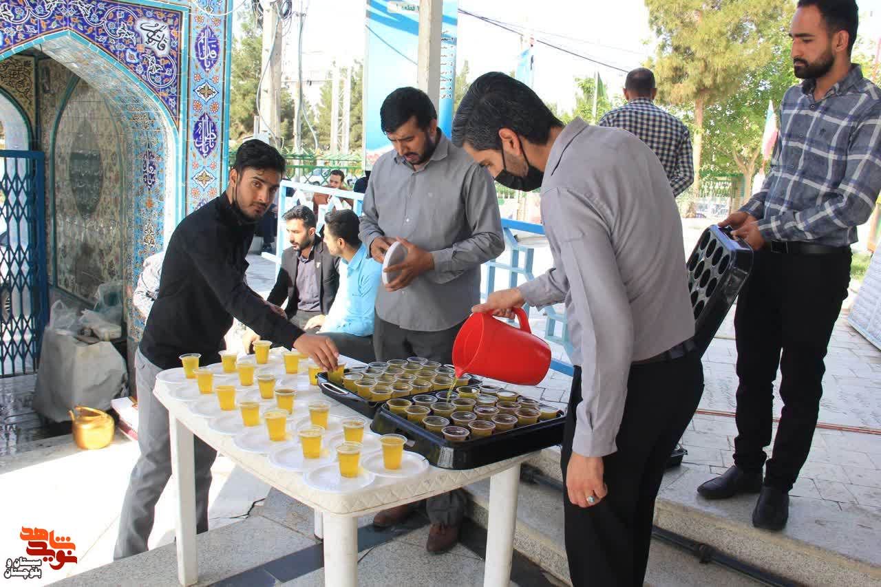 برگزاری مراسم یادبود سردار شهید حاج محبعلی فارسی در زاهدان