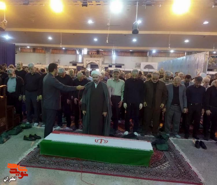 تشییع پیکر مطهر حاج محسن شیخ شعبانی پدر شهیدان شیخ شعبانی