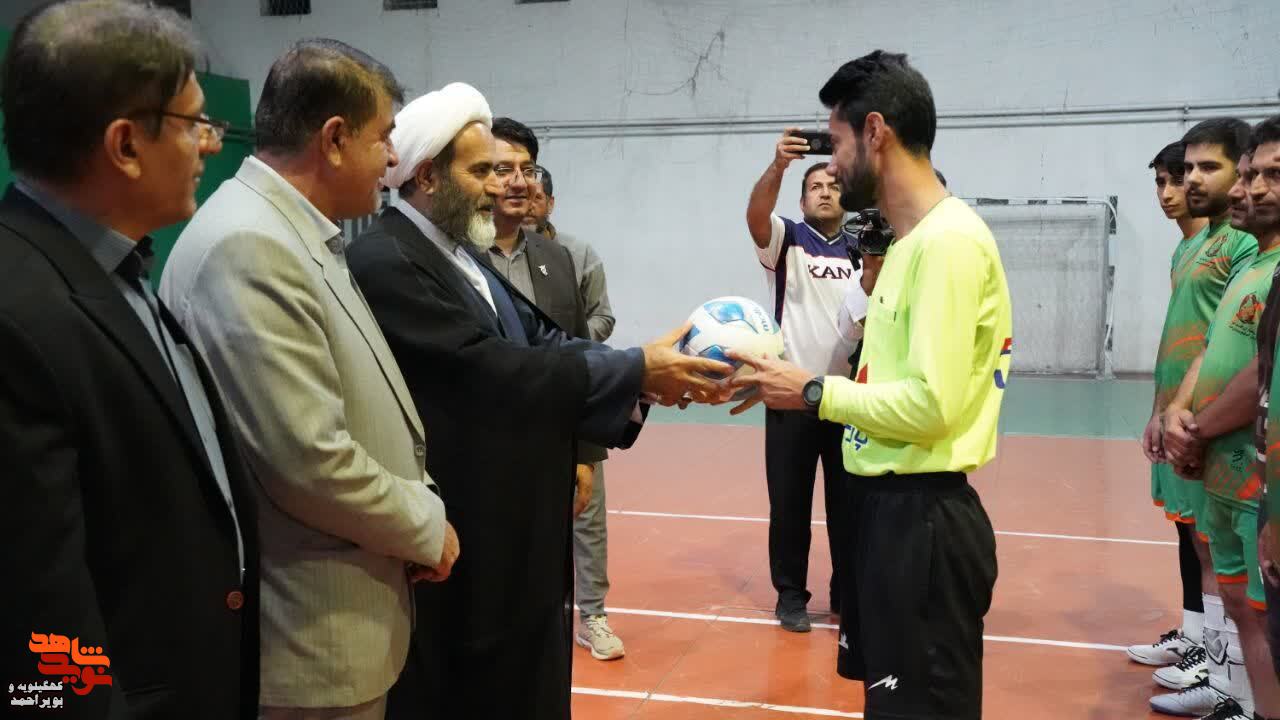 برگزاری مسابقات فوتسال  جام شهدا به مناسبت سالروز آزادسازی خرمشهر و گرامیداشت شهدای خدمت