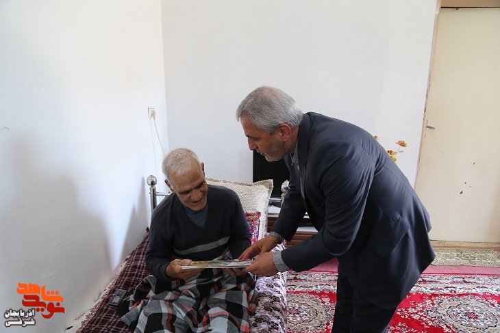 دیدار سلمانی با 6 عضو جامعۀ ایثارگری در مرند + تصاویر