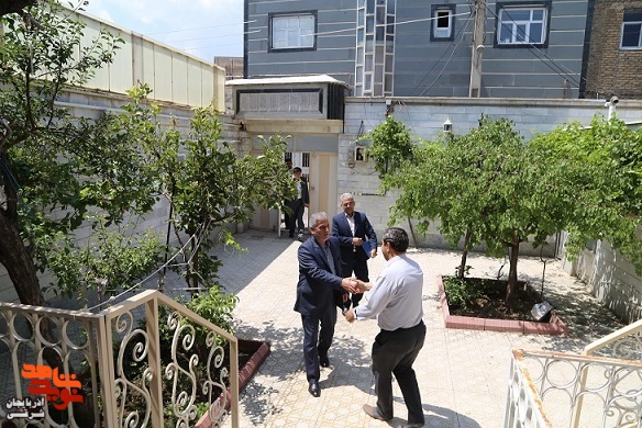 دیدار سلمانی با 6 عضو جامعۀ ایثارگری در مرند + تصاویر
