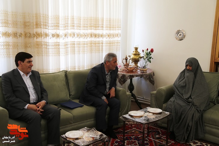 دیدار سلمانی با 6 عضو جامعۀ ایثارگری در مرند + تصاویر