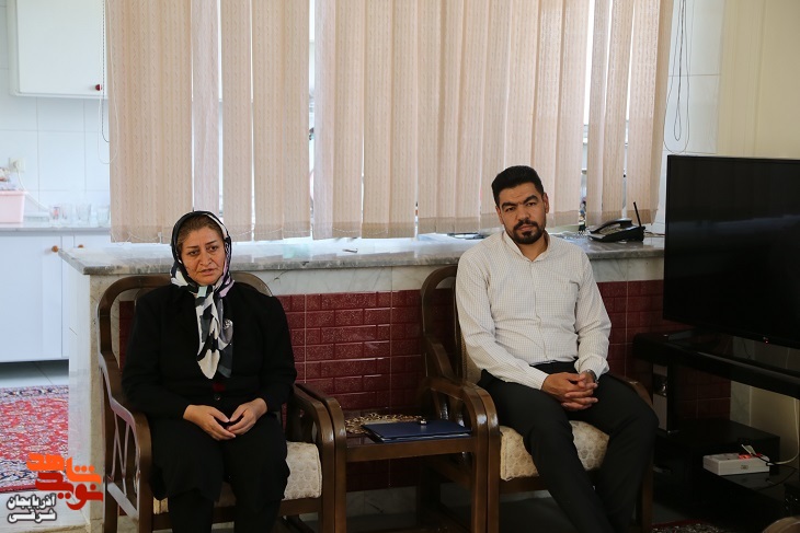 دیدار سلمانی با 6 عضو جامعۀ ایثارگری در مرند + تصاویر