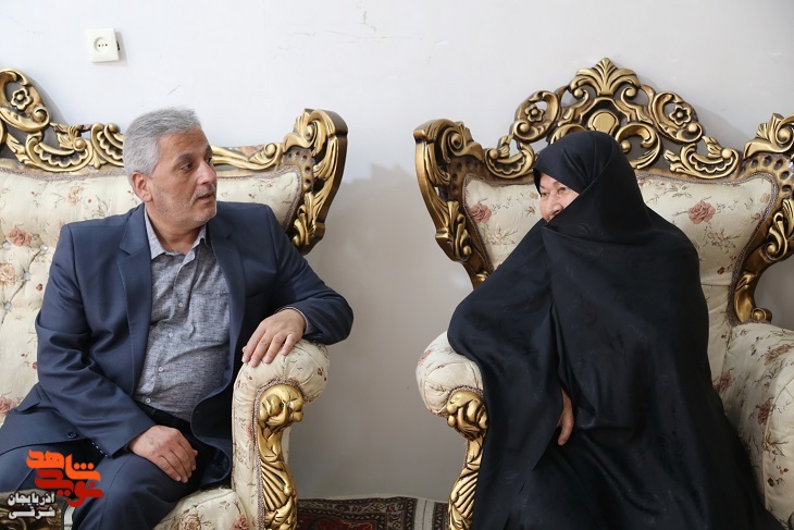 دیدار سلمانی با 6 عضو جامعۀ ایثارگری در مرند + تصاویر