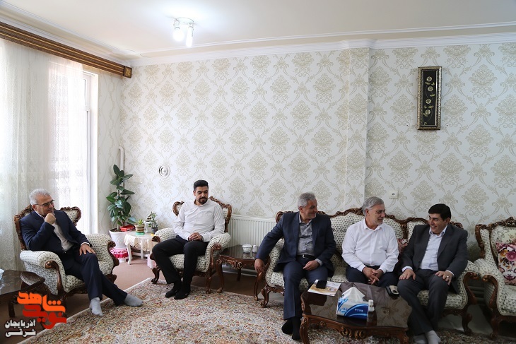 دیدار سلمانی با 6 عضو جامعۀ ایثارگری در مرند + تصاویر