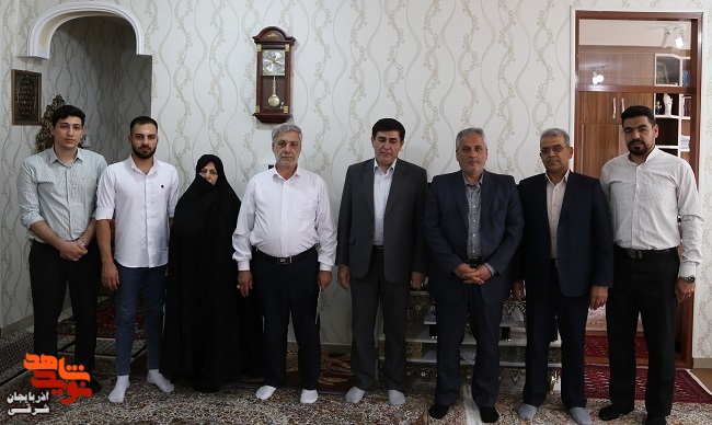 دیدار سلمانی با 6 عضو جامعۀ ایثارگری در مرند + تصاویر