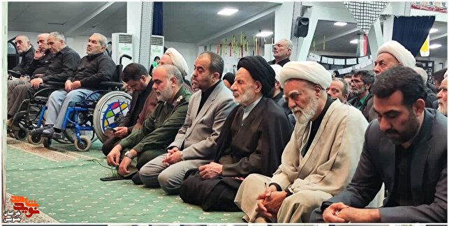 مراسم ویژه شهادت رئیس جمهور و هیأت همراه در حسینیه جماران بیرجند/ تصاویر