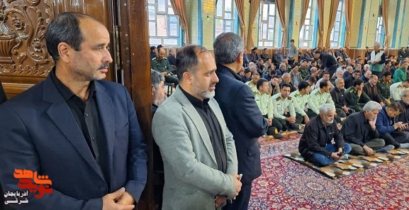 بنیاد شهید آذربایجان شرقی به یاد شهدای خدمت فضاسازی شد