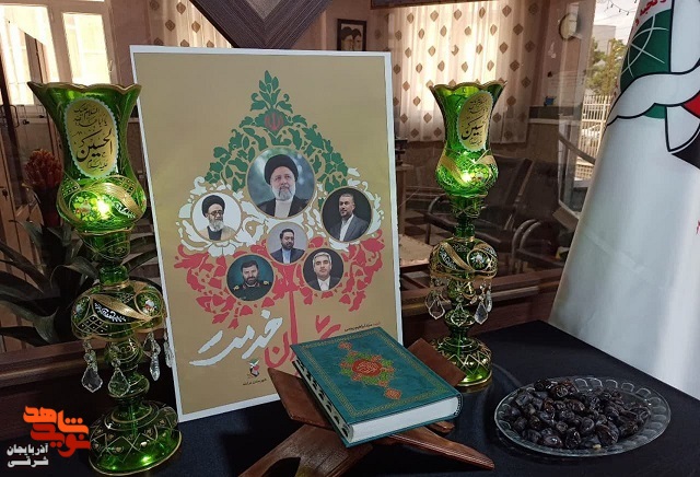 بنیاد شهید آذربایجان شرقی به یاد شهدای خدمت فضاسازی شد
