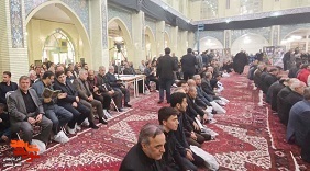 مجلس بزرگداشت شهید رحمتی در مسجد جامع مراغه + تصاویر