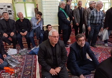 مجلس بزرگداشت شهید رحمتی در مسجد جامع مراغه + تصاویر