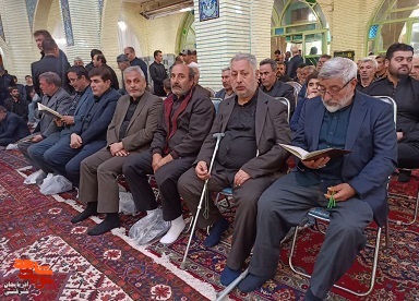 مجلس بزرگداشت شهید رحمتی در مسجد جامع مراغه + تصاویر
