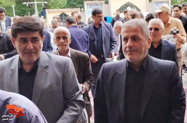 مراسم چهلم شهدای خدمت و گرامیداشت شهدای هفتم تیر در تبریز