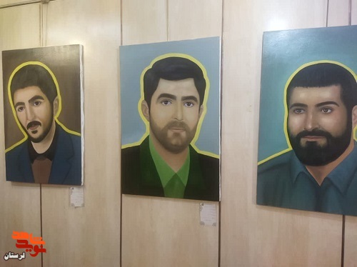 نمایشگاه نقاشی شهدا در نگارخانه «شهید هژبر» افتتاح شد