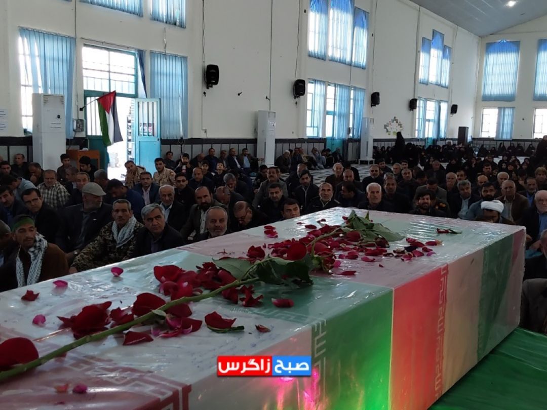 تشییع باشکوه شهیدان گمنام در دیار اولین‌ها+تصاویر